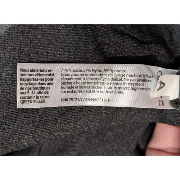 Eileen Fisher Womens XL Gray Stretch Pants Viscose Blend - Picture 6 of 12